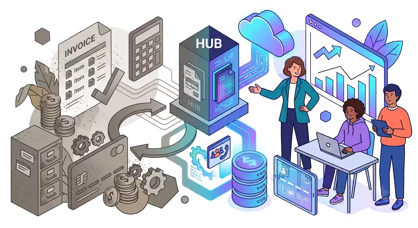 Digital Transformation illustration